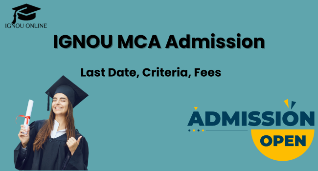 IGNOU MCA Admission