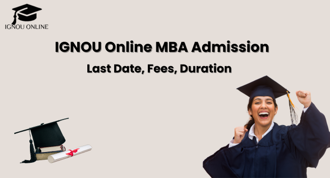 IGNOU Online MBA Admission  